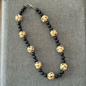 Vintage Handmade Chunky Statement Necklace (glass?)